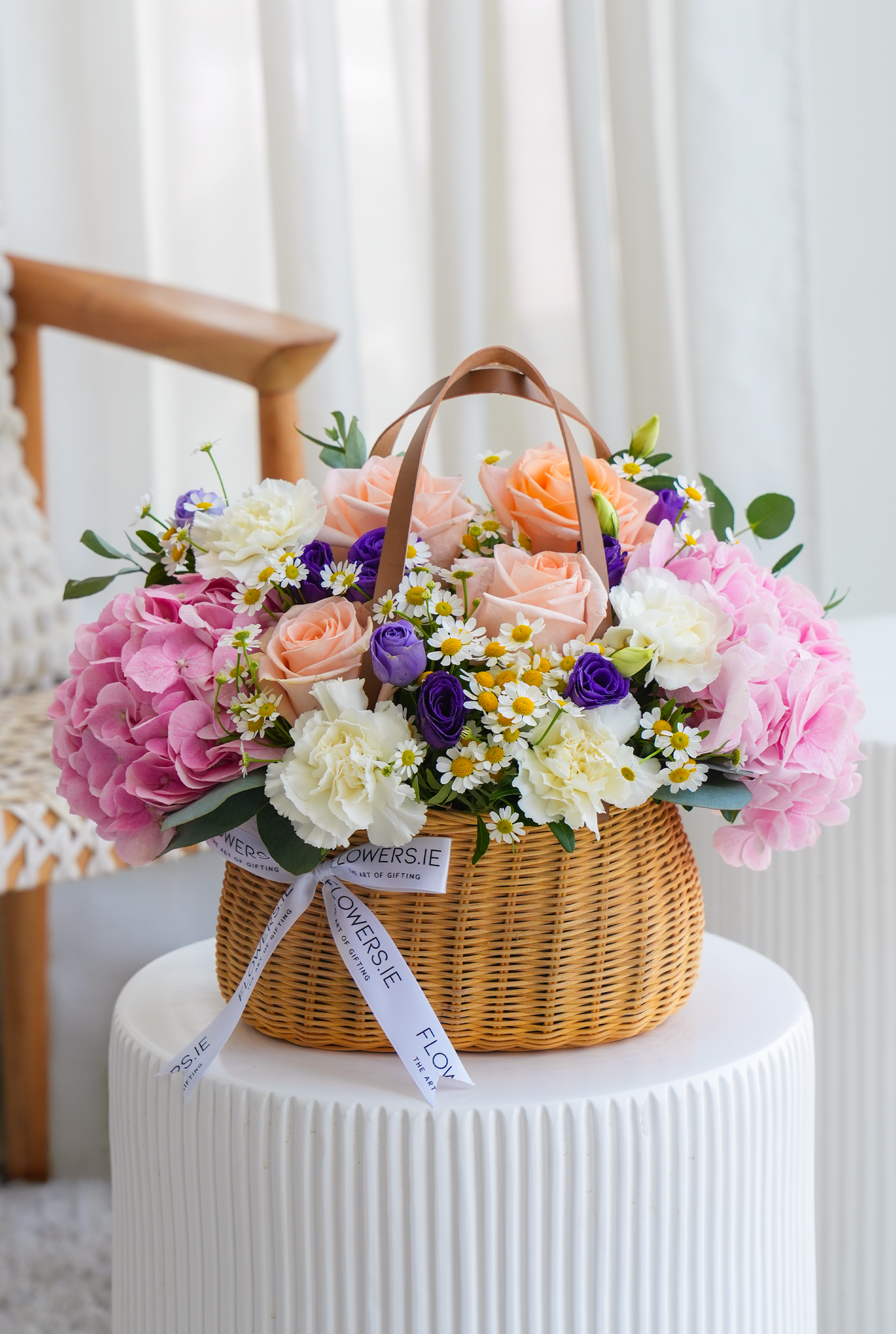 Blush Garden - Basket