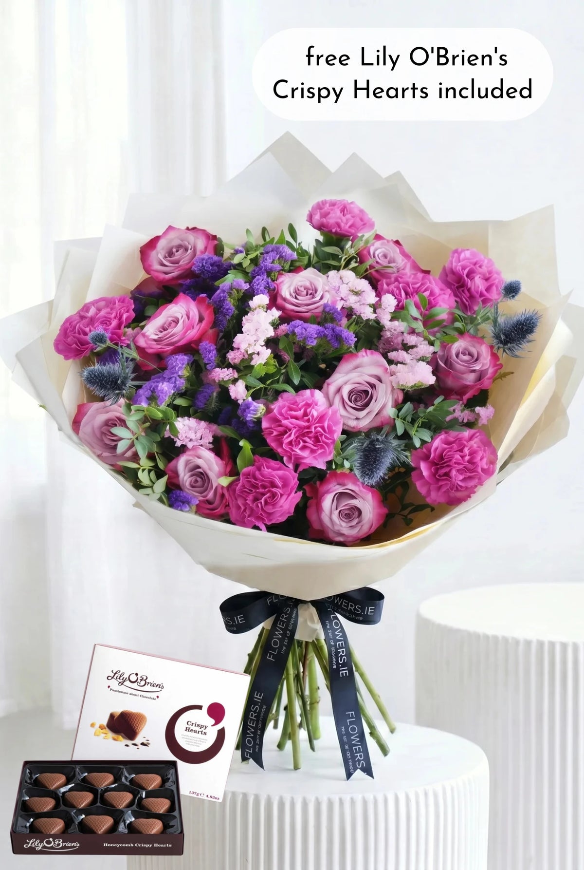 Graduation Lavender Floral - Hand-tied