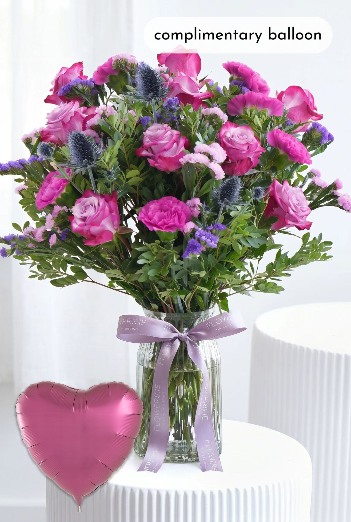 Lavender Floral - Vase