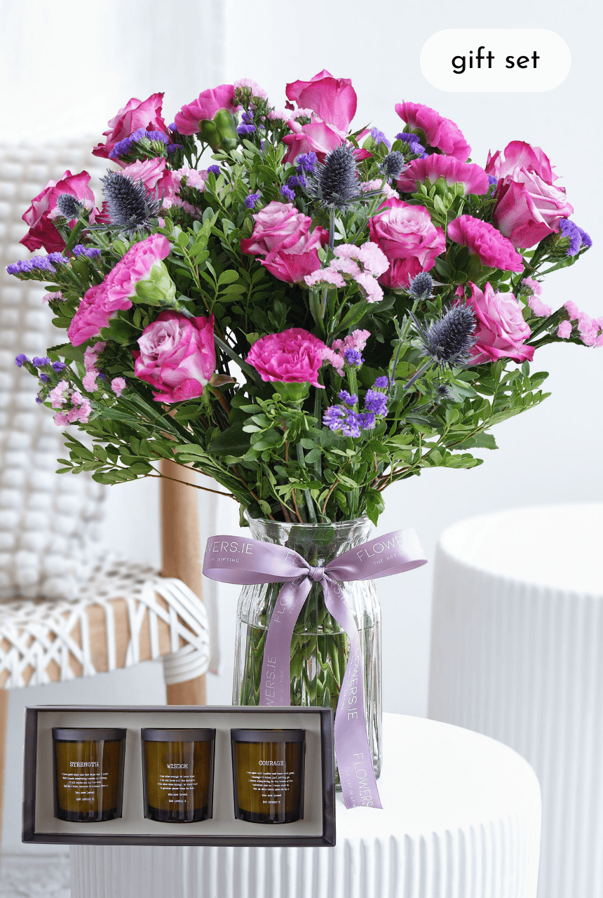 Mother's Day Lavender Floral - Vase
