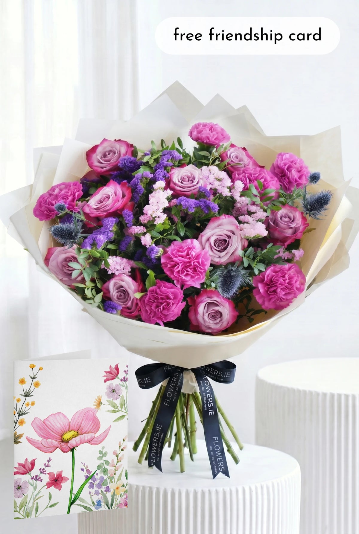 Lavender Floral - Hand-tied