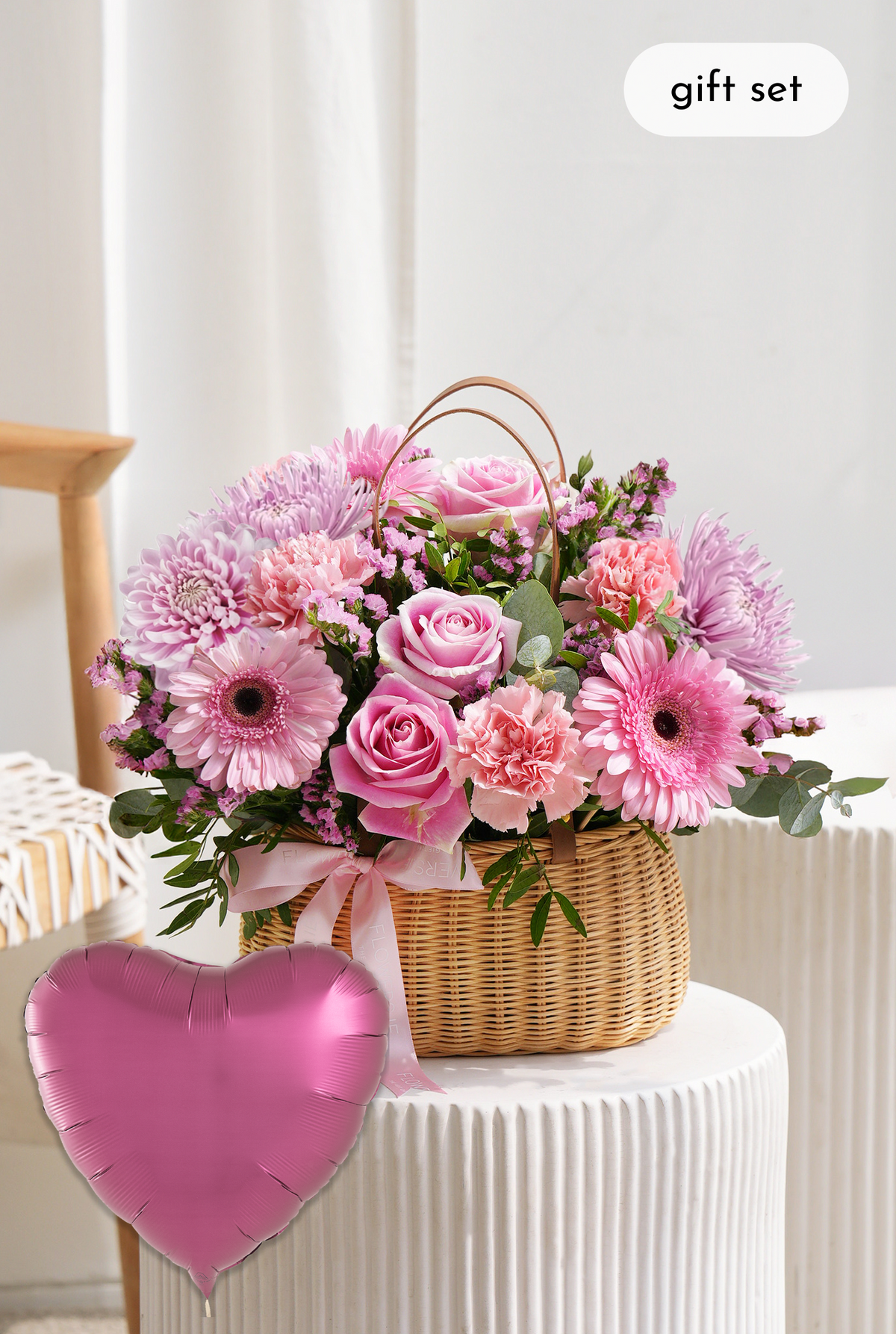 Pink Delight - Basket