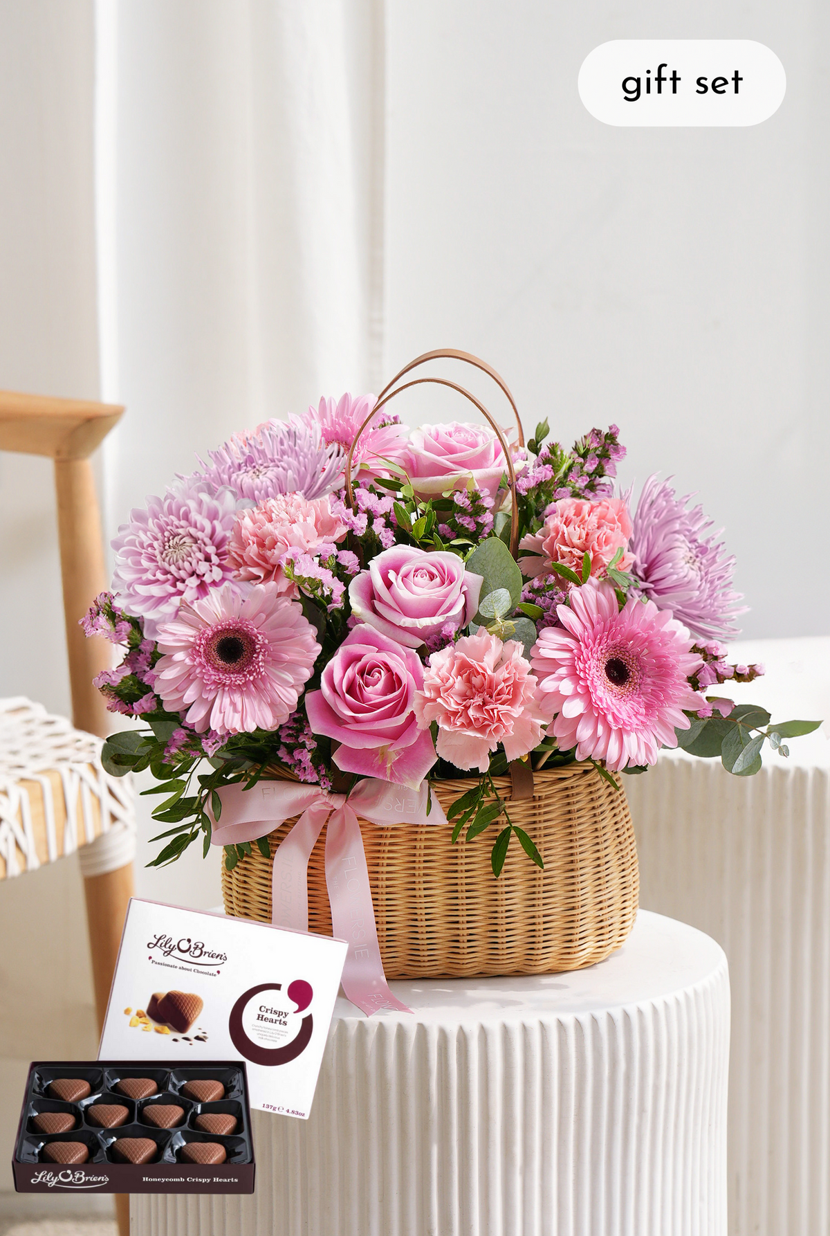 Pink Delight - Basket