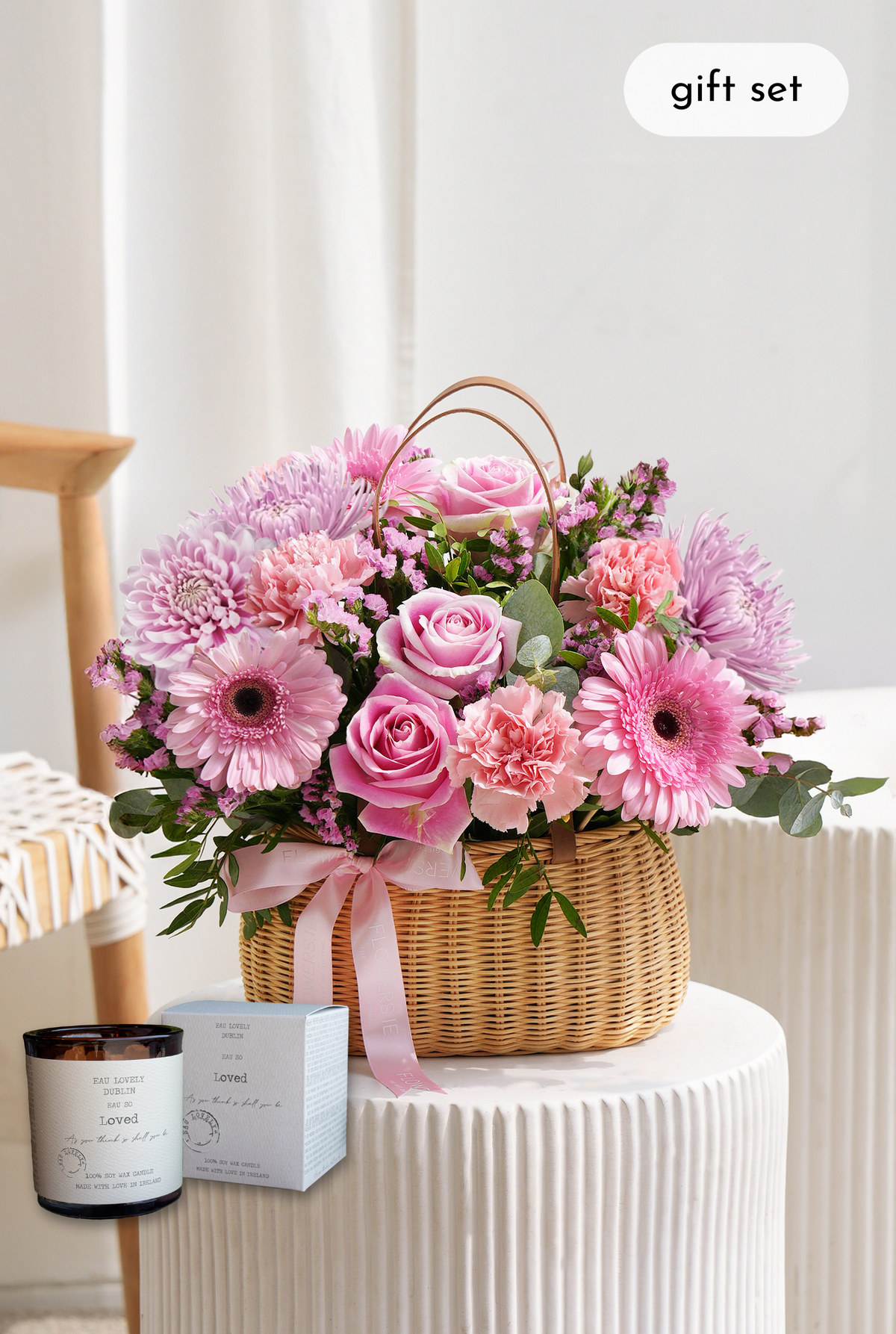 Pink Delight - Basket