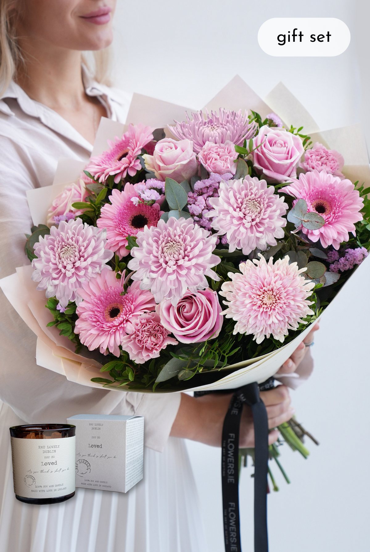 Pink Delight Hand-tied