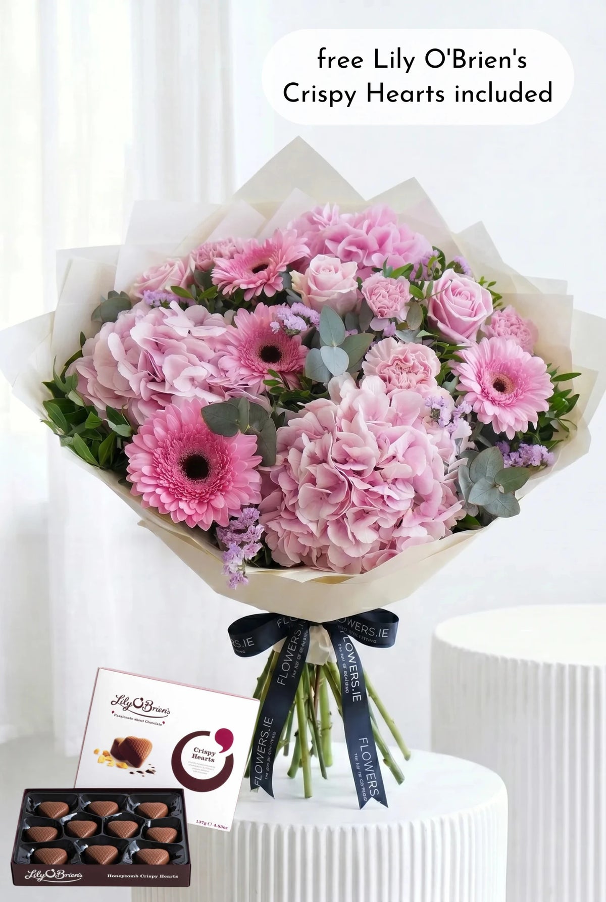 Graduation Pretty Pink Hand-tied