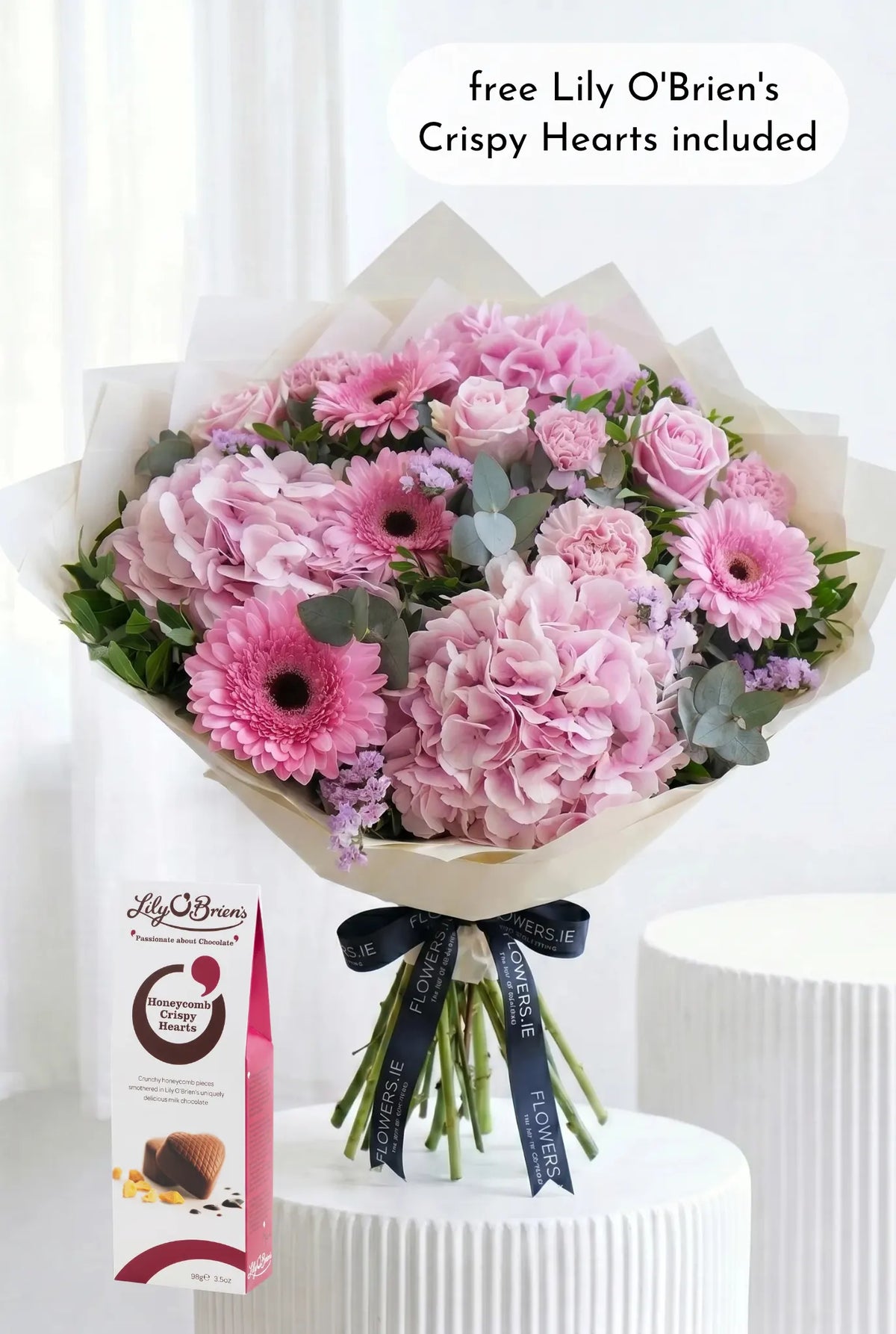 Graduation Pretty Pink Hand-tied