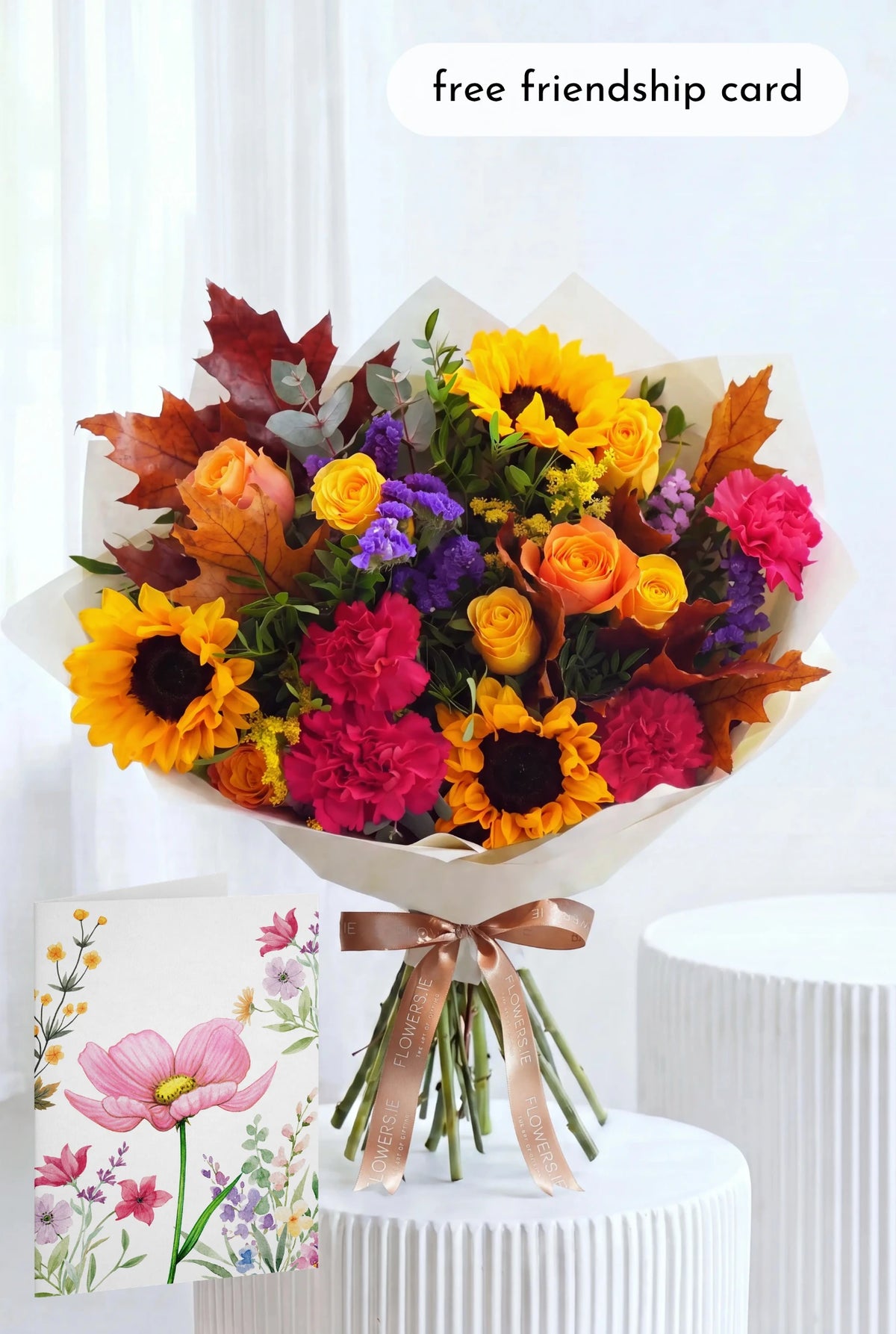 Autumn Vibrant Hand-tied