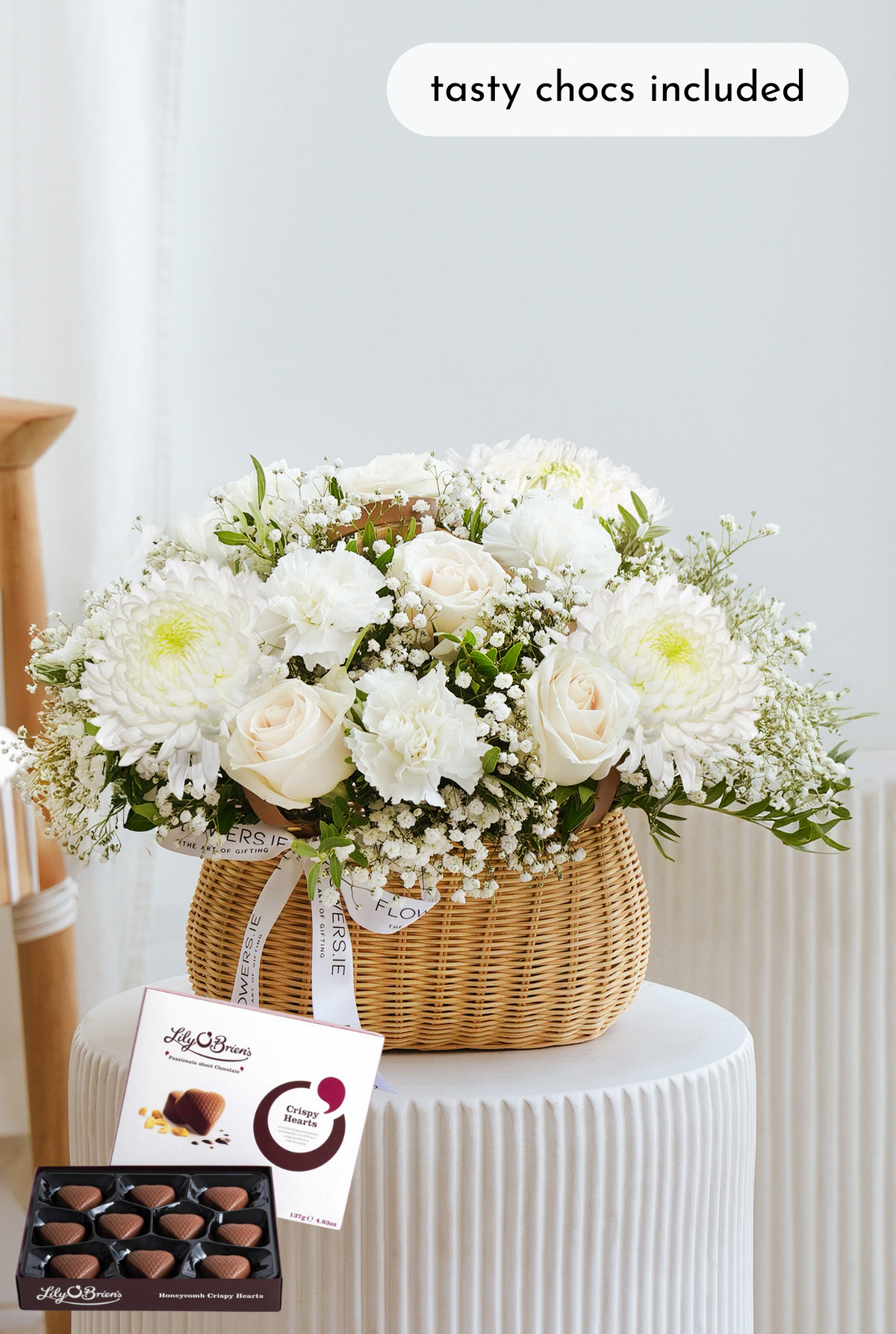 White Serenity - Basket