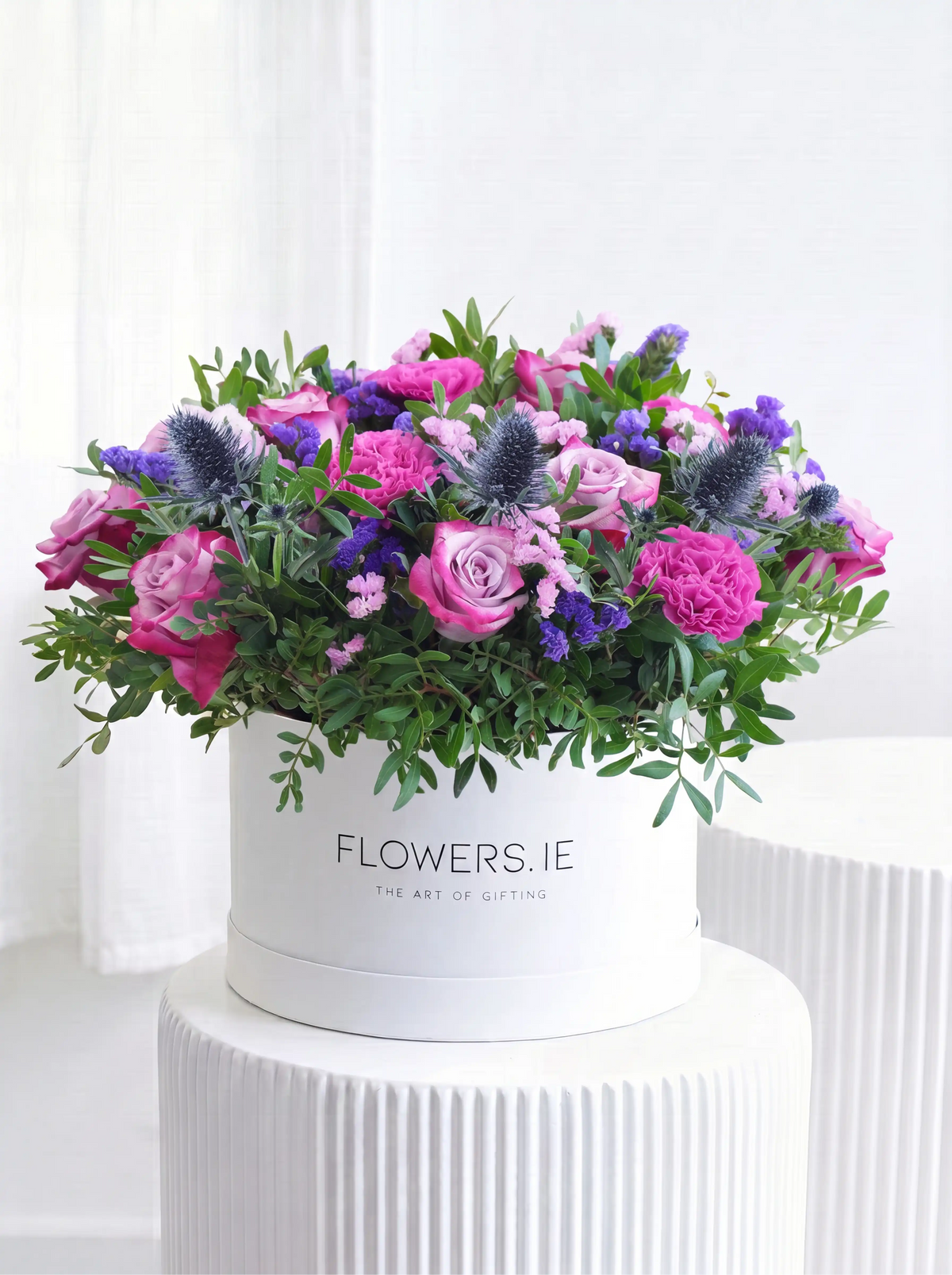 Birthday Lavender Floral - Hatbox