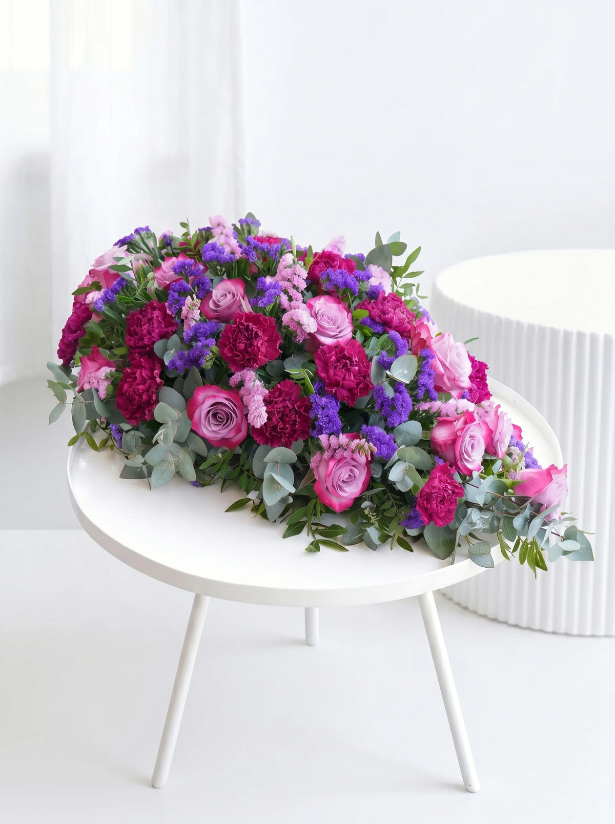 Lavender Floral Funeral Spray
