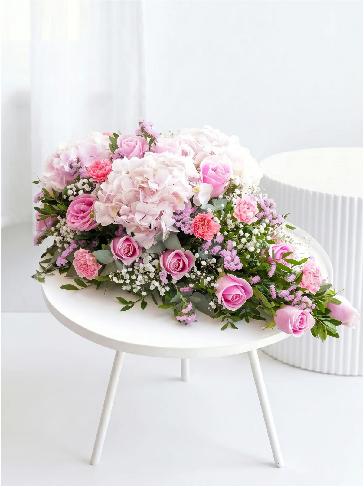 Pretty Pink Funeral Spray
