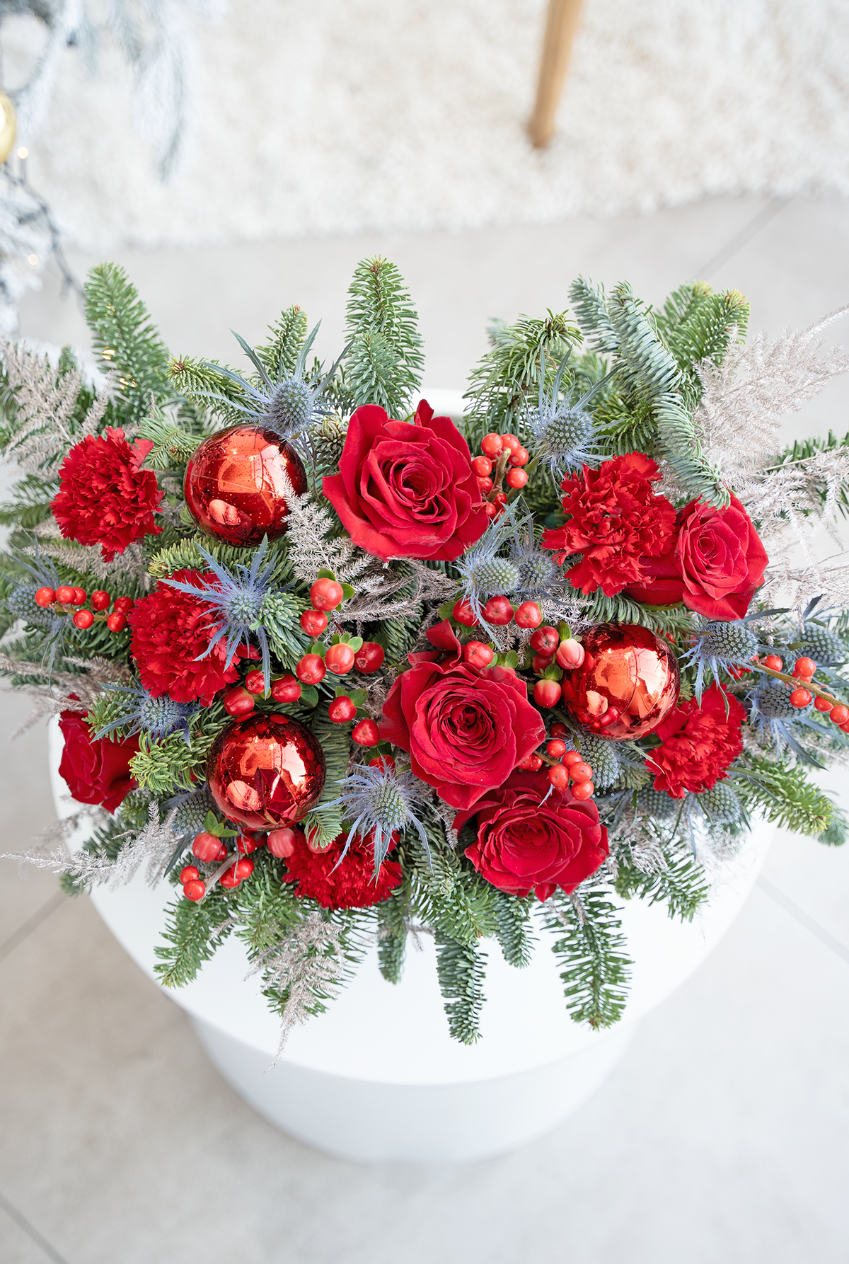 Festive Christmas Hatbox