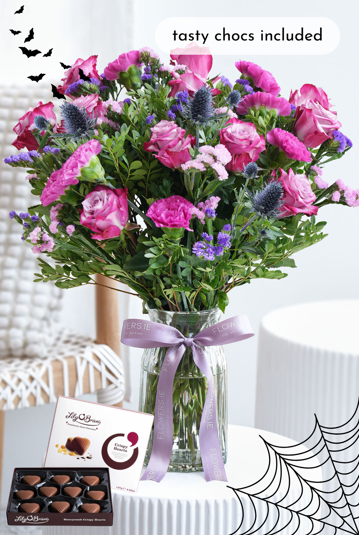 Lavender Floral - Vase