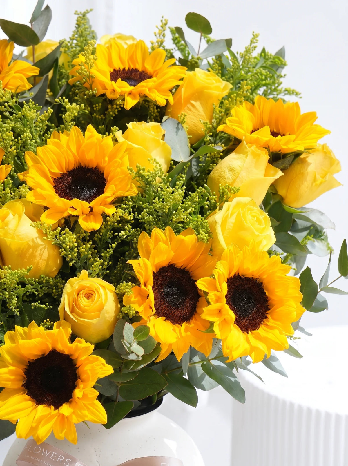Wonderfully Sunflower - Ceramic Vase