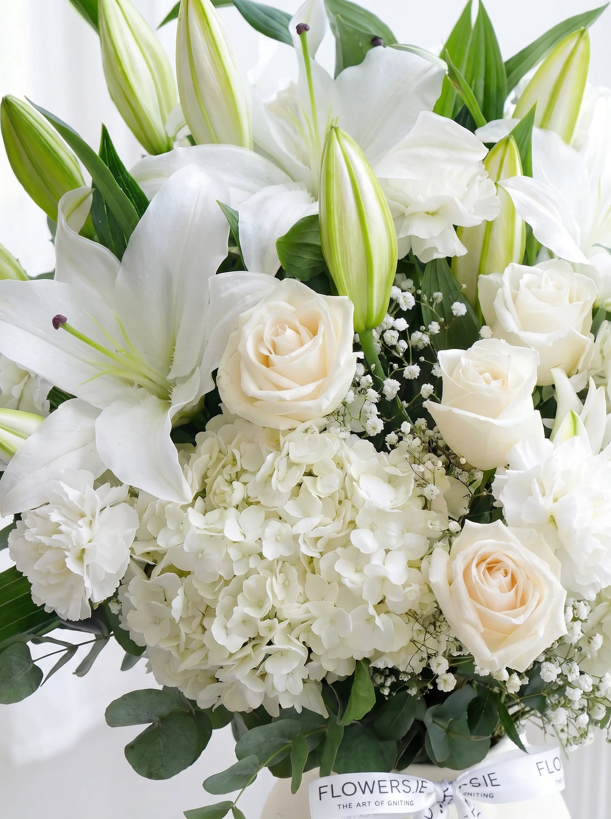 Wonderfully White - Ceramic Vase