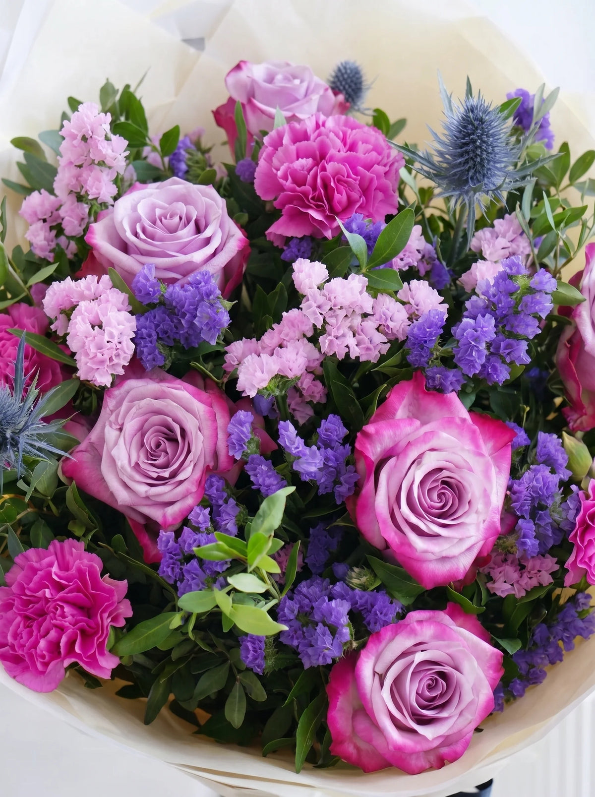 Birthday Lavender Floral - Hand-tied
