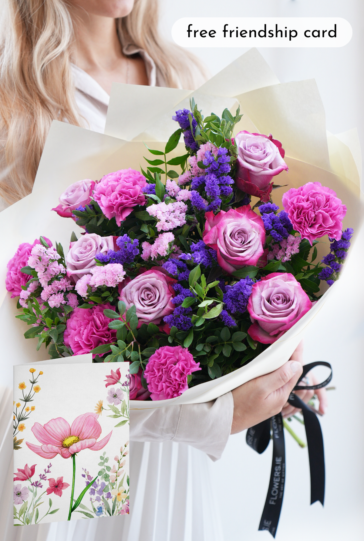 Lavender Floral - Hand-tied