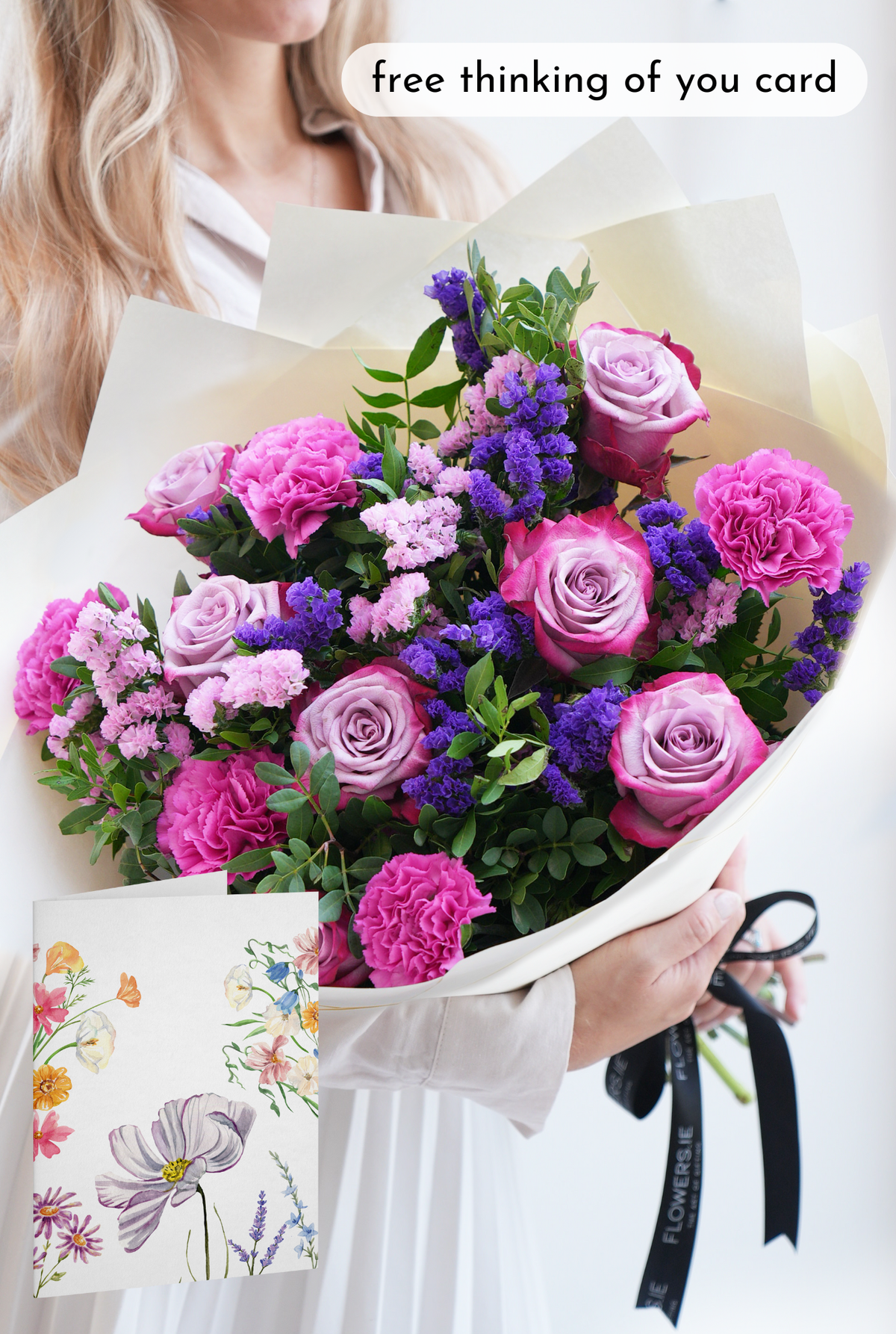 Lavender Floral - Hand-tied