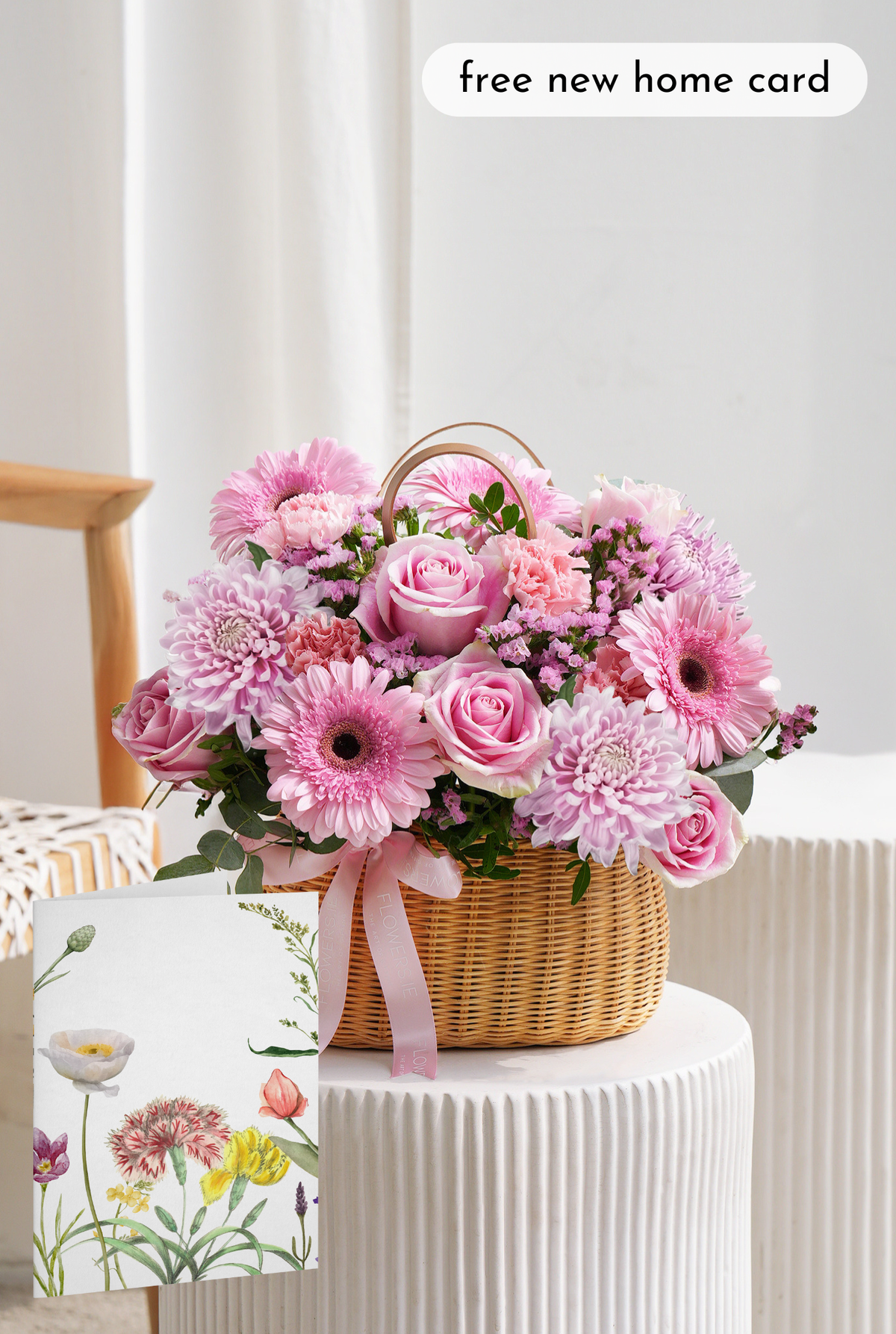 Pink Delight - Basket