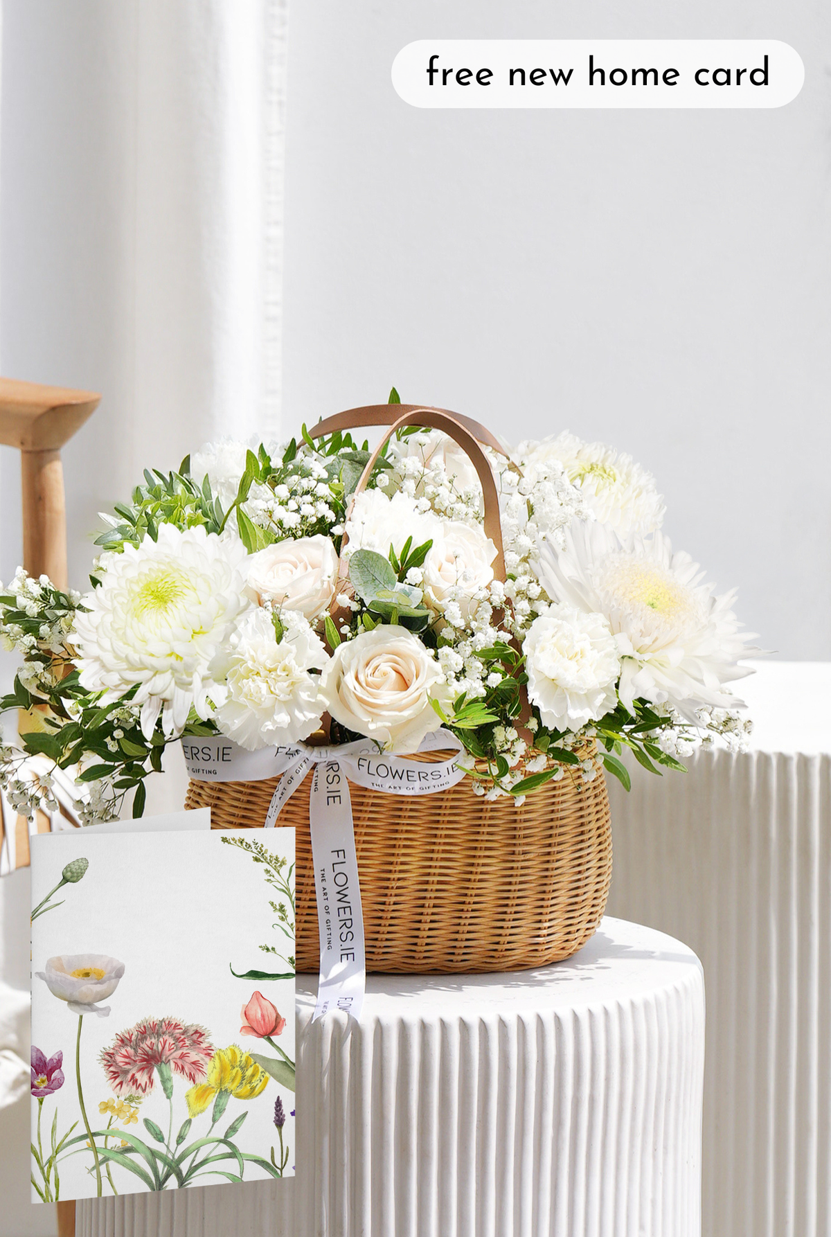 White Serenity - Basket