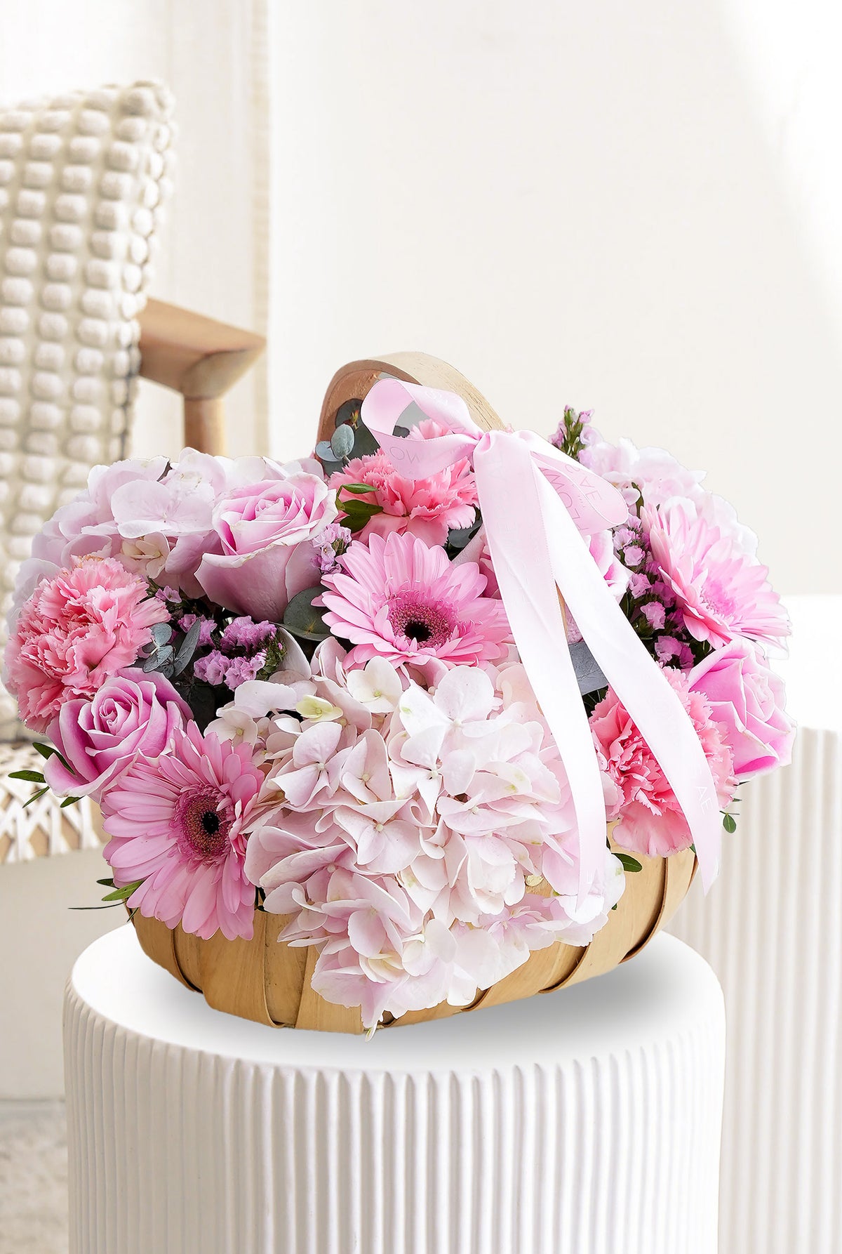 Birthday Pretty Pink - Basket