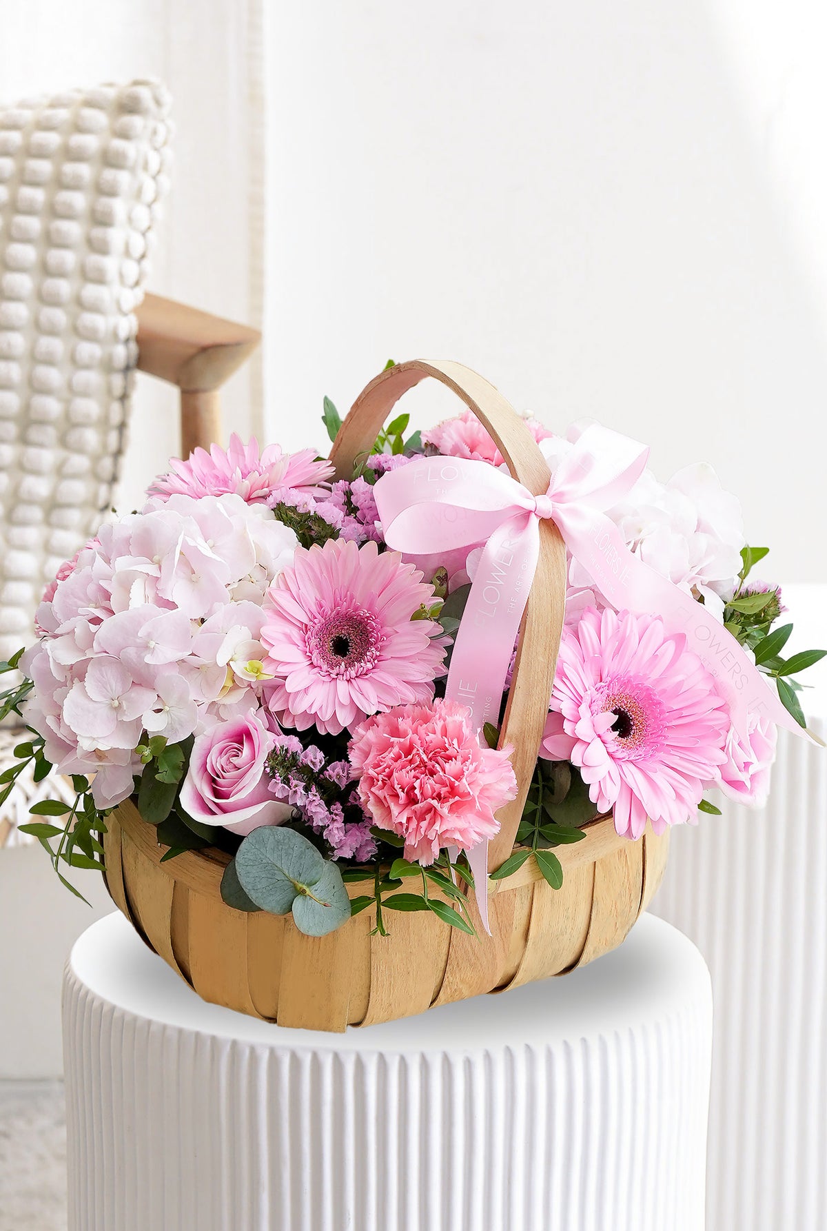 Birthday Pretty Pink - Basket