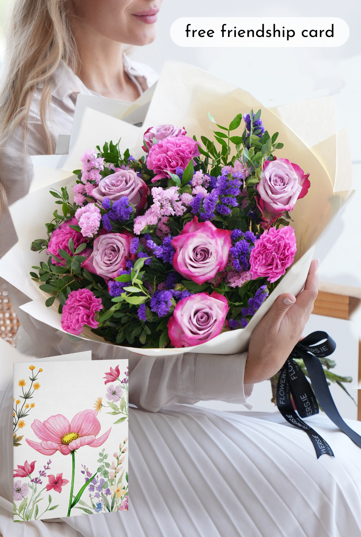 Lavender Floral - Hand-tied