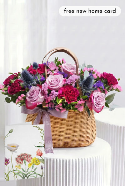 Lavender Floral - Basket