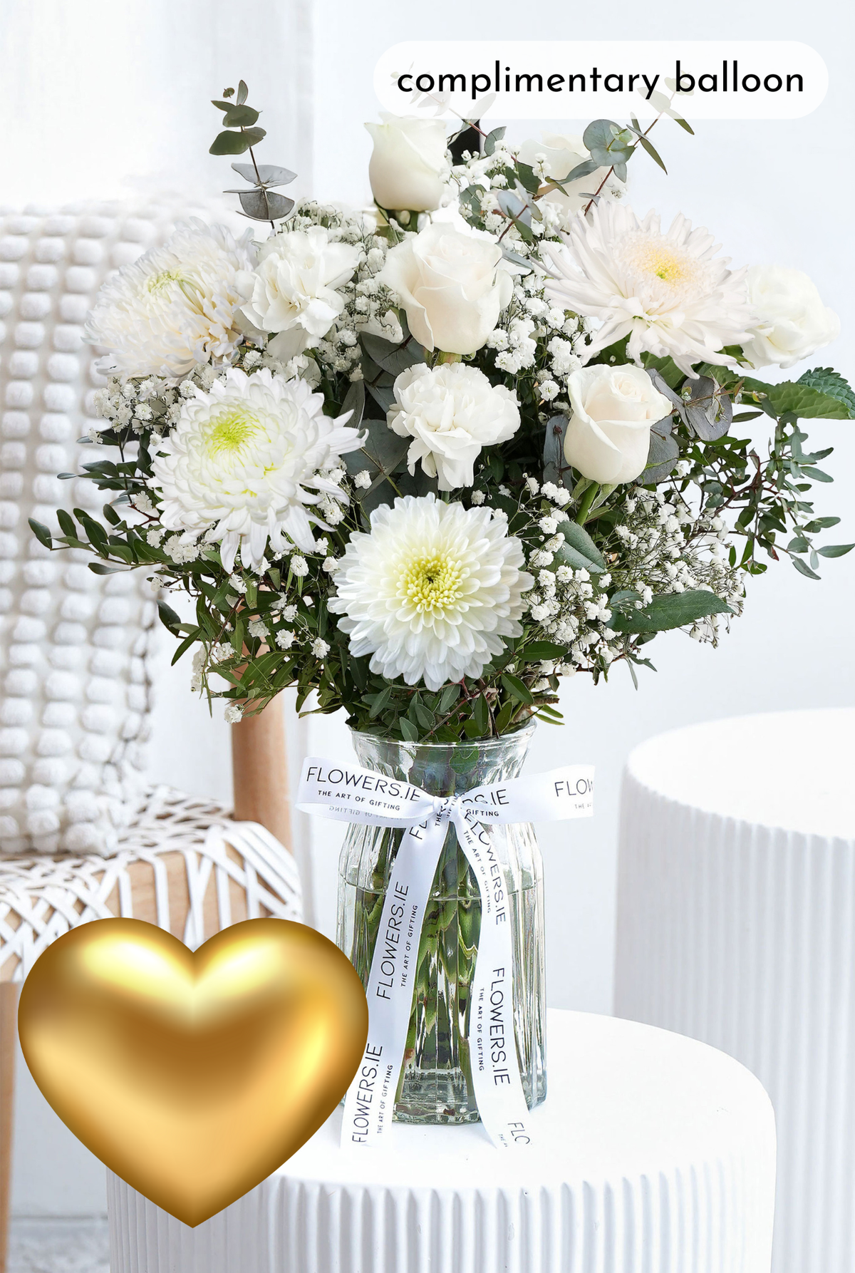 White Serenity - Vase