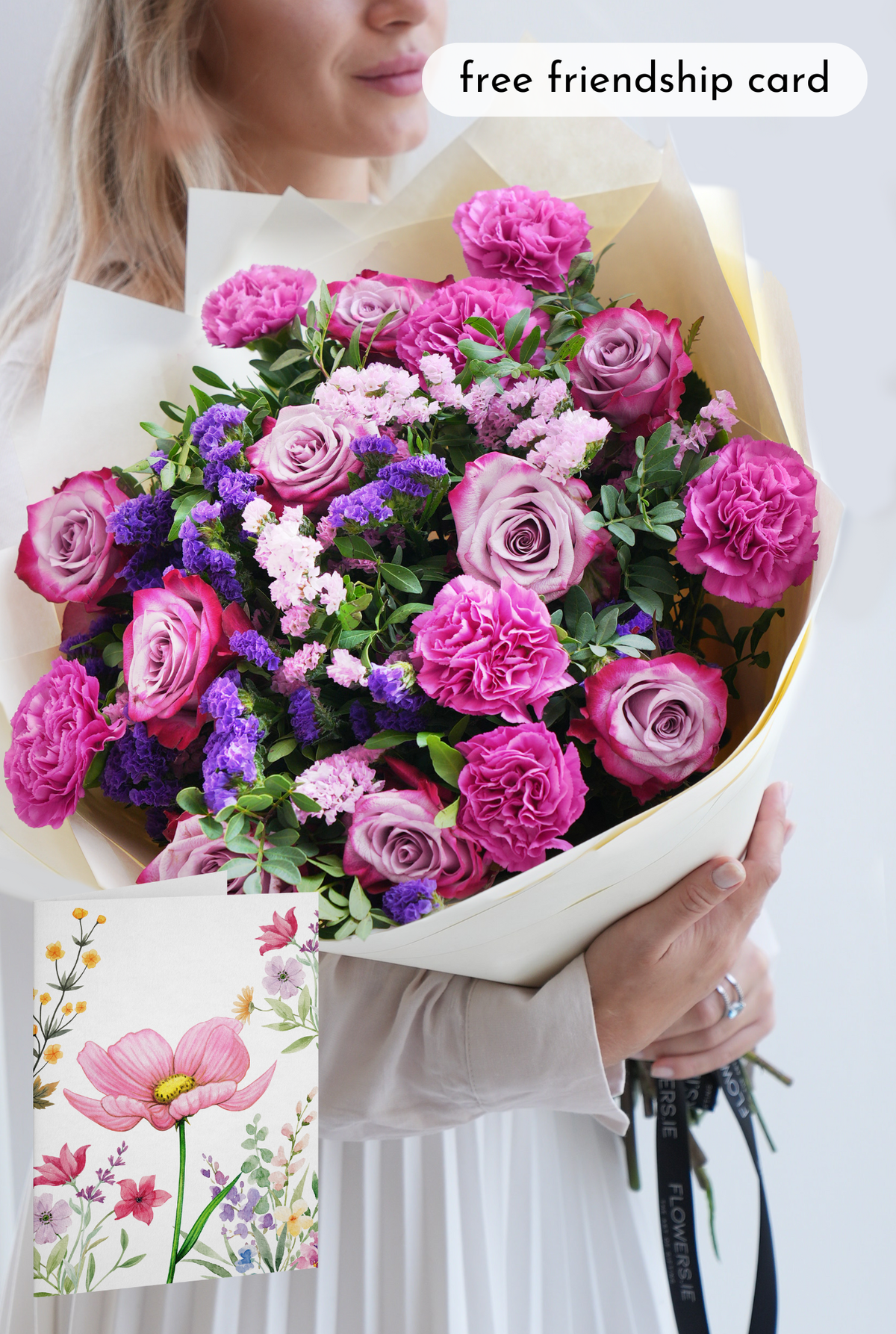 Lavender Floral - Hand-tied