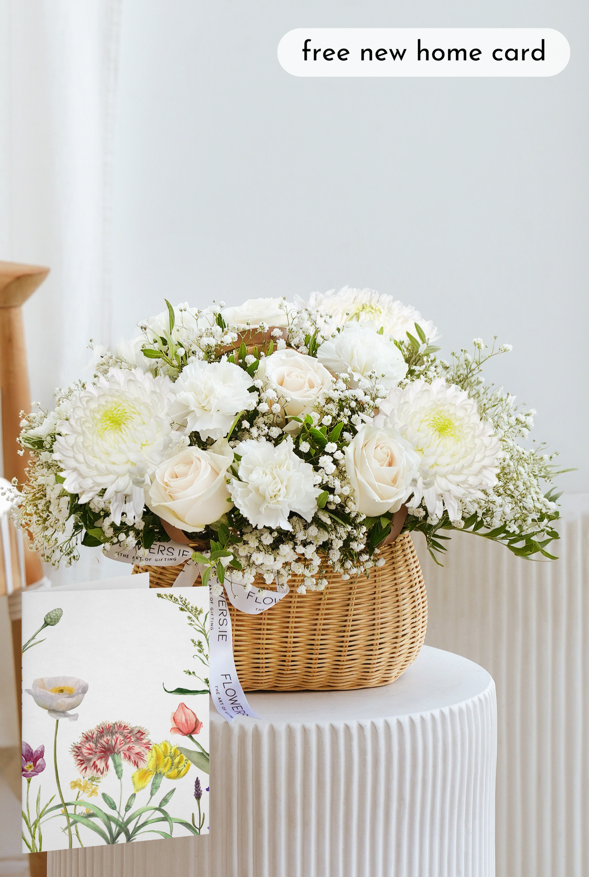 White Serenity - Basket