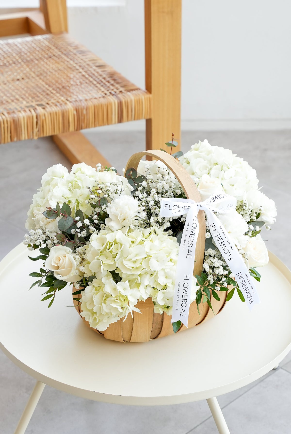 Perfect White - Basket Gift Set