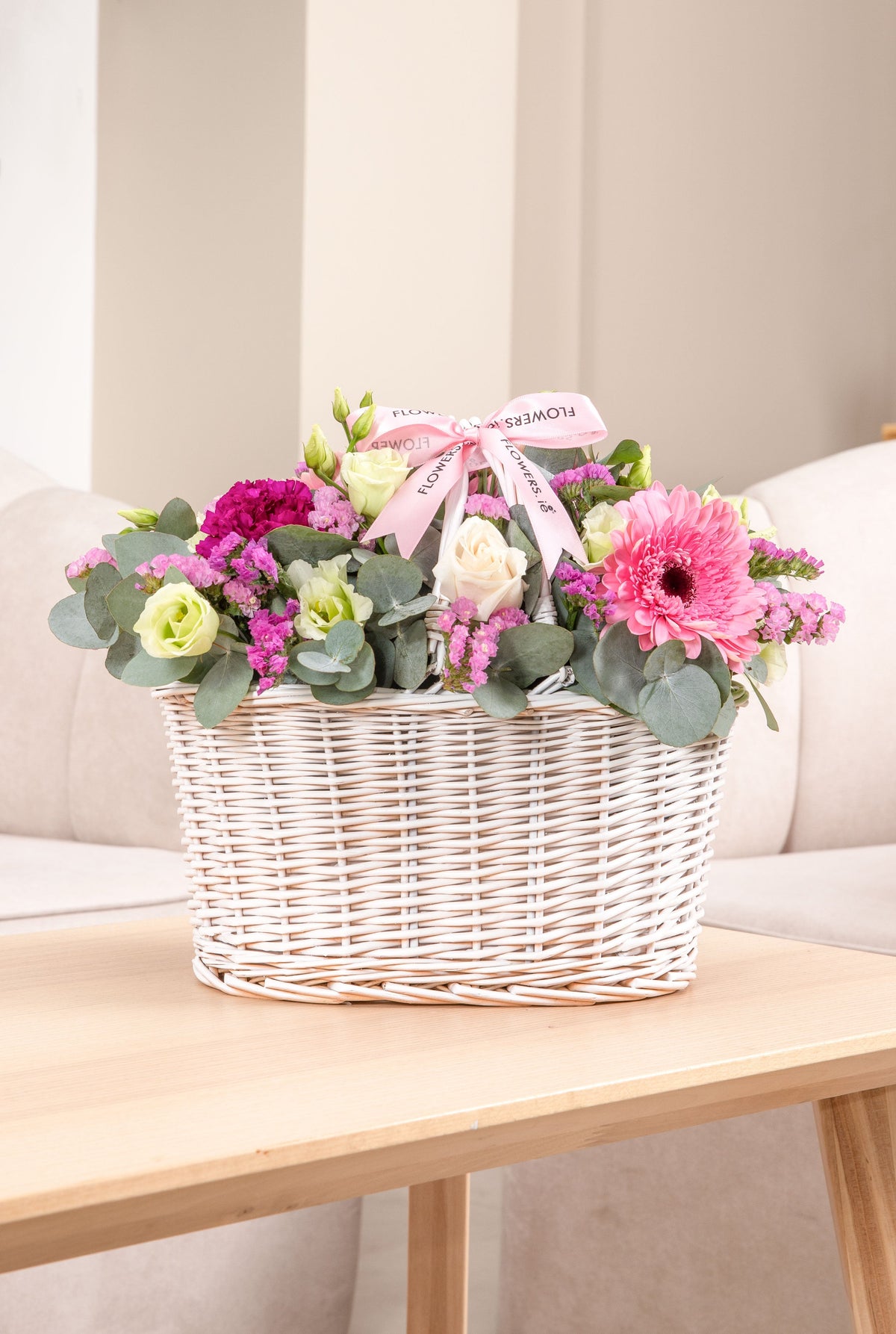 Pretty Pink Basket