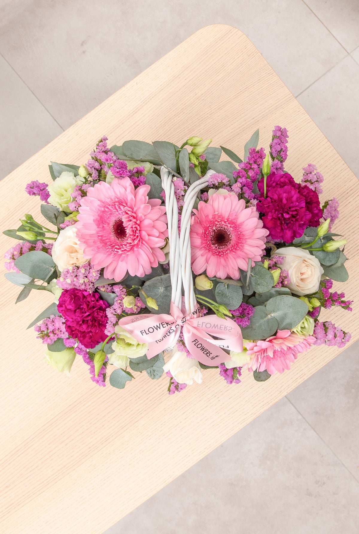 Pretty Pink Basket