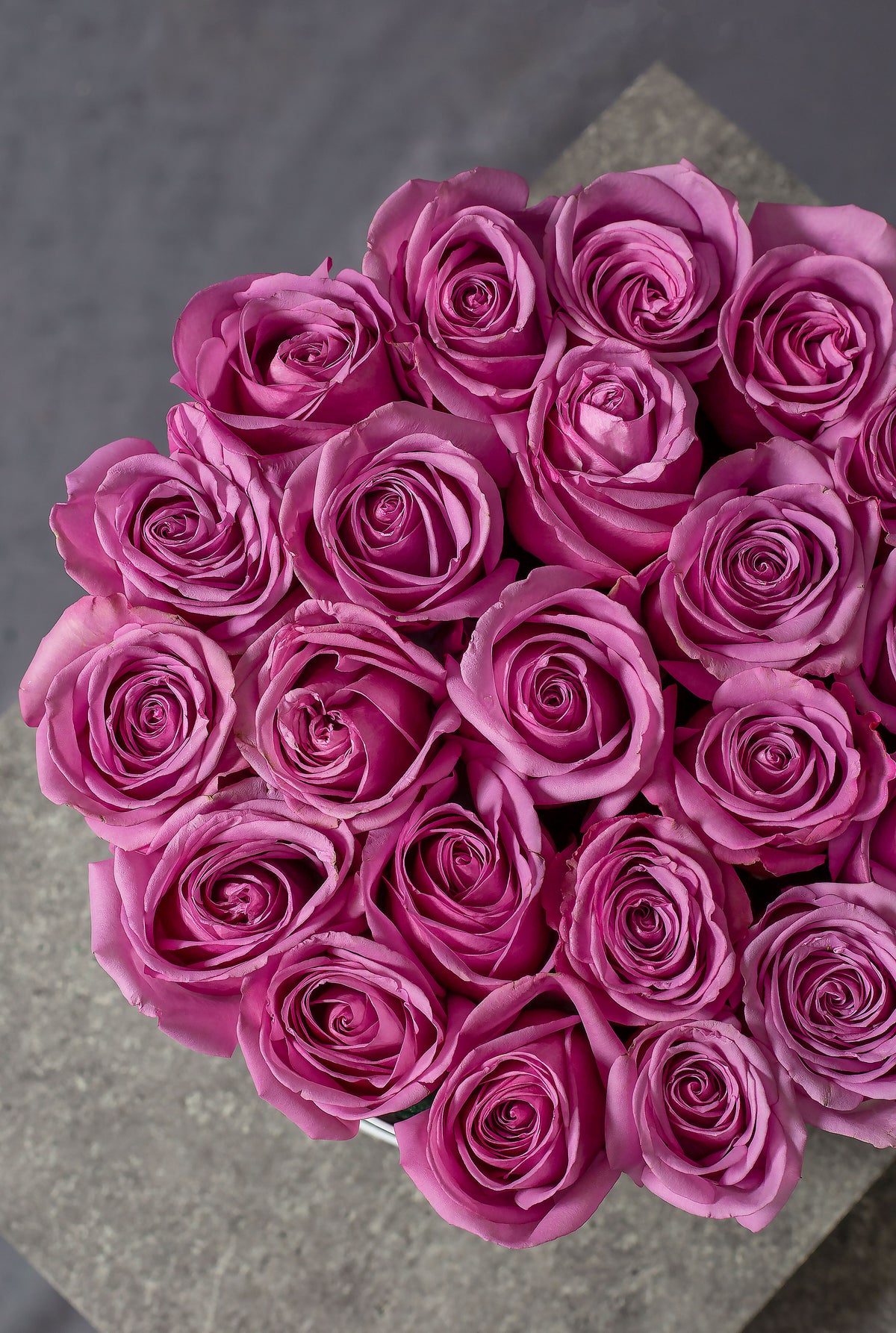 Purple Rose Hatbox