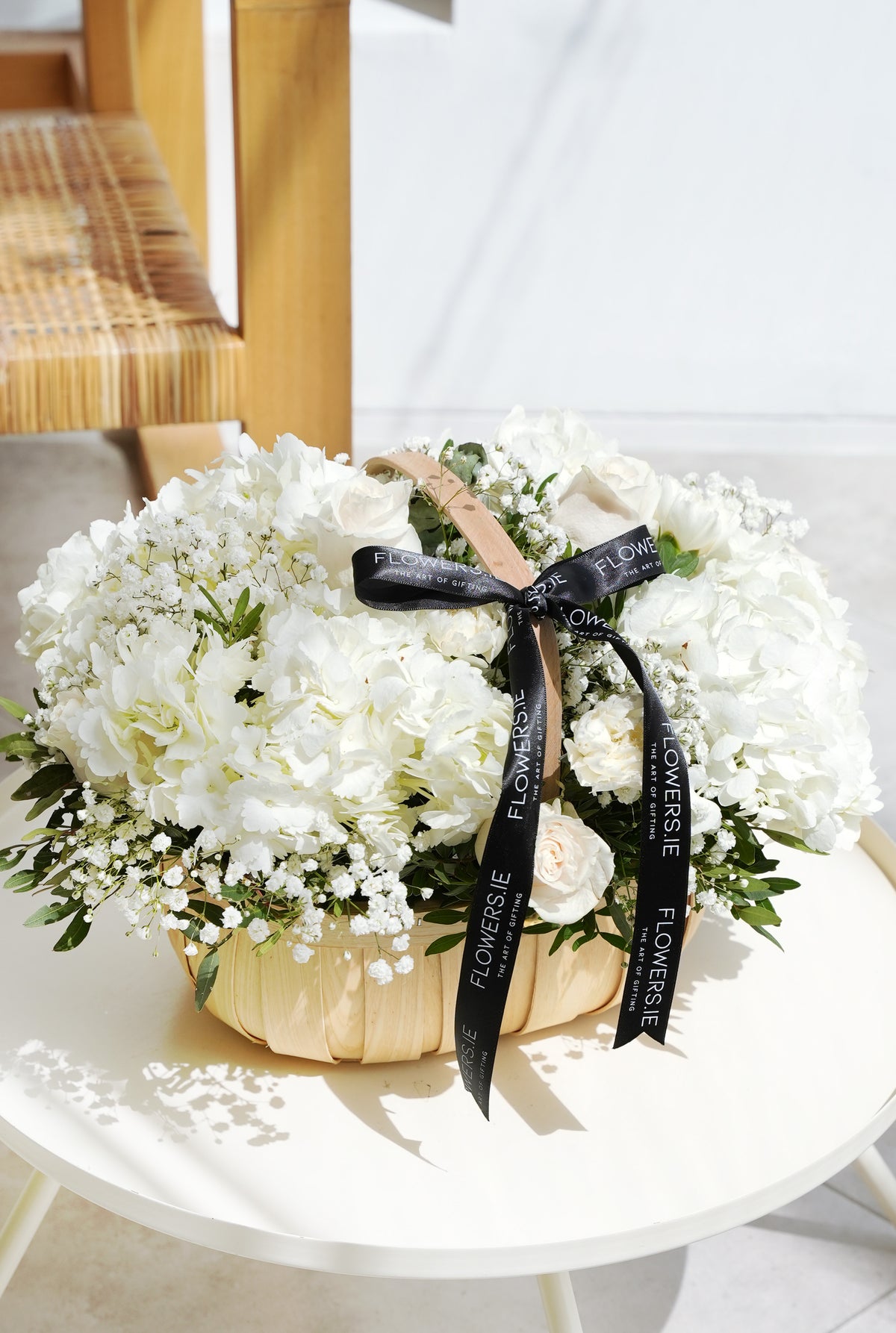 Perfect White - Basket Gift Set