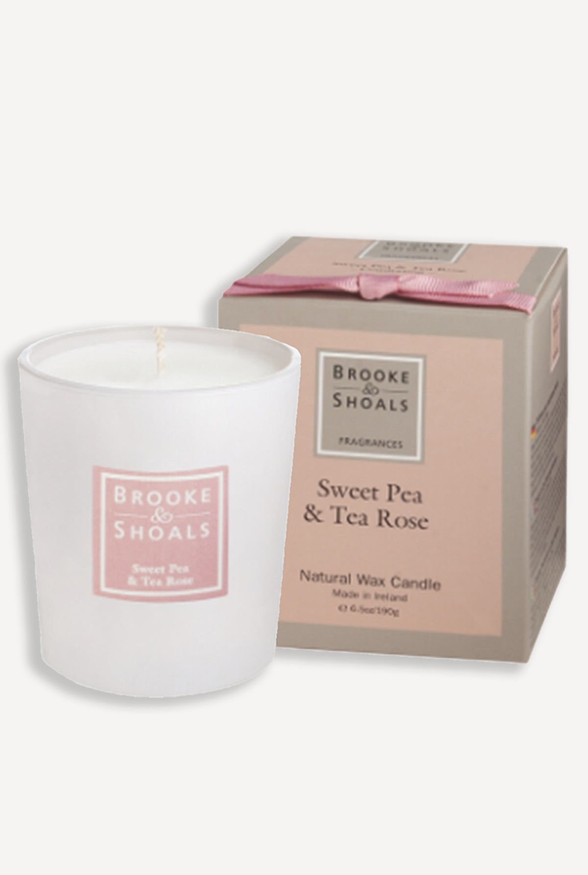 Mother's Day Pretty Pink in a Vase with Brooke and Shoals Scented candle